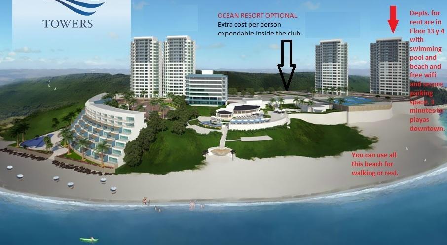 Ocean View Playas Quarto foto